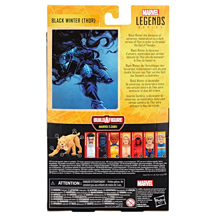 Hasbro Marvel Legends Black Winter Thor Hasbro Marvel Legends Black Winter Thor