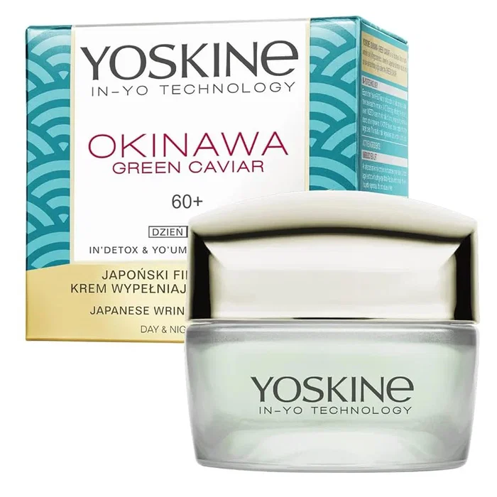 Yoskine Okinawa 60+ Crème Anti-Rides au Caviar Vert 50 ml