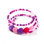 Inca Pulsera en espiral de bolitas de colores - Modèles assortis