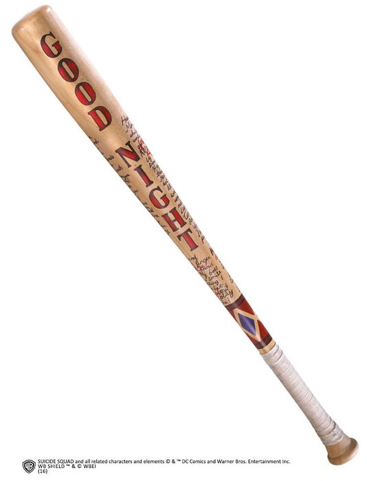 Suicide Squad réplique batte de baseball de Harley Quinn Good Night 80 cm Suicide Squad réplique batte de baseball de Harley Quinn Good Night 80 cm