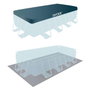 Intex Piscine rectangulaire Prism Frame avec filtre et échelle (3785L)