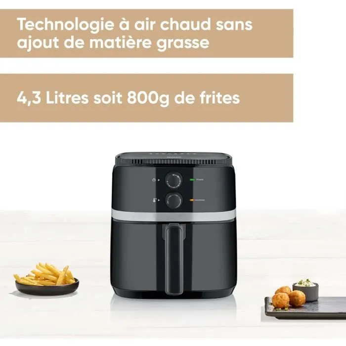 SEVERIN Friteuse sans huile FR2452 - 5L, 1500W, 8 programmes de cuisson SEVERIN Friteuse sans huile FR2452 - 5L, 1500W, 8 programmes de cuisson