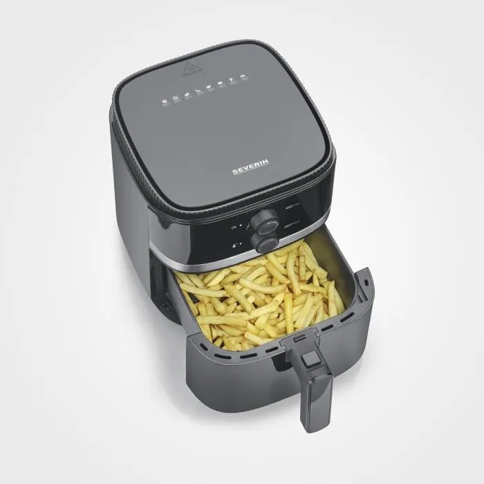 SEVERIN Friteuse sans huile FR2452 - 5L, 1500W, 8 programmes de cuisson SEVERIN Friteuse sans huile FR2452 - 5L, 1500W, 8 programmes de cuisson