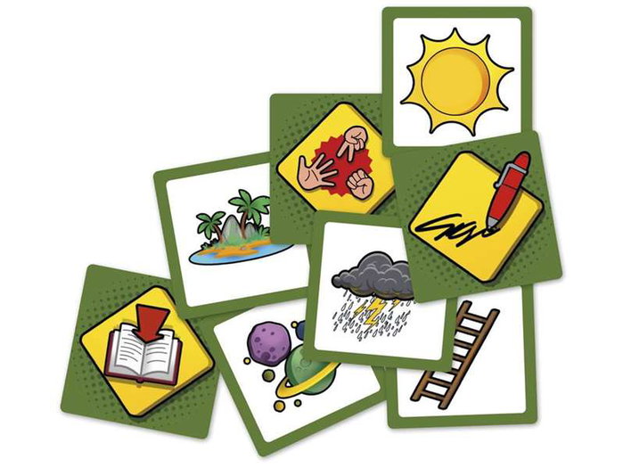 Cayro - Jeu What's Up? Junior - Version Espagnol et Anglais - À partir de 6 ans - 25 cartes - Dimensions: 7x7x1,7 cm - Jeu de société Cayro - Jeu What's Up? Junior - Version Espagnol et Anglais - À partir de 6 ans - 25 cartes - Dimensions: 7x7x1,7 cm - Jeu de société