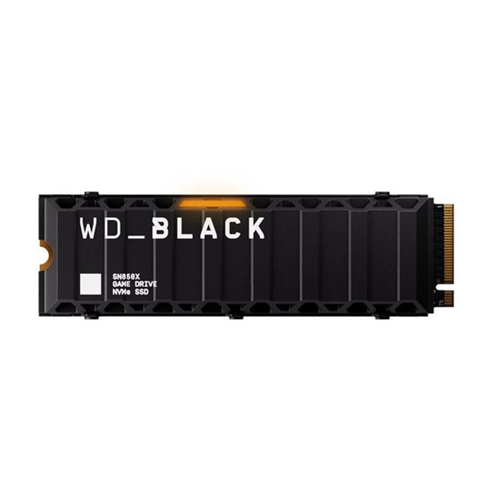 Western Digital WD_BLACK SN850X 8 To M.2 NVMe PCIe Gen4 avec dissipateur Western Digital WD_BLACK SN850X 8 To M.2 NVMe PCIe Gen4 avec dissipateur