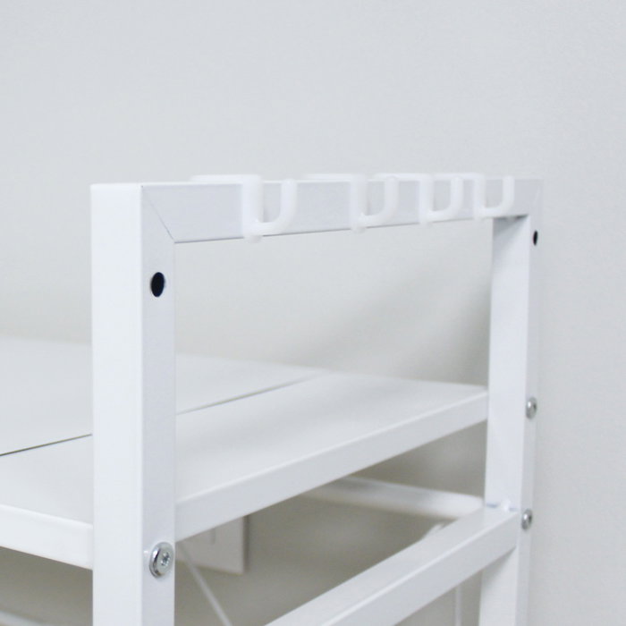 Holmios Étagère organisatrice de cuisine Blanche