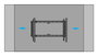 B-Tech BT8443 Support mural à bras tirants pour écran plat, inclinaison et pivot, ajustement latéral, VESA jusqu'à 650x400 mm, charge 35 kg