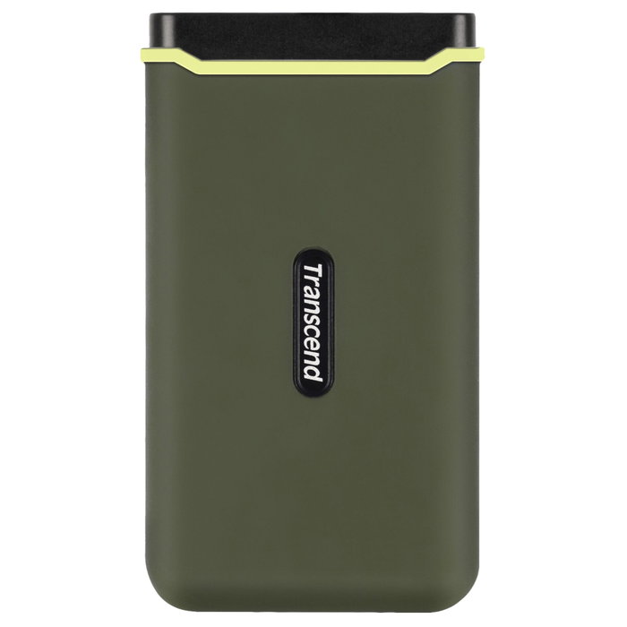 Transcend SSD ESD380C 1 TB USB-C USB 3.2 Gen 2x2 Vert militaire Transcend SSD ESD380C 1 TB USB-C USB 3.2 Gen 2x2 Vert militaire
