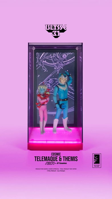 Tsume Ulysse 31 Neon figurine 1/9 Telemachus & Themis Cosmic Version