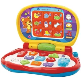 VTech Baby - Lumi Ordi Des Tout-Petits - Ordinateur Parlant Éducatif avec Écran Lumineux pour Enfant de 12 à 36 Mois - Fonctionne sur Piles