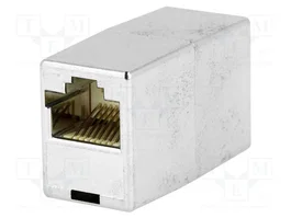 DIGITUS Connecteur RJ45 blindé 8p8c avec socle de deux côtés