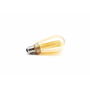 Lampe LED Fbright st64 edison Ambre 4 W E27 200 Lm Ø 6,4 x 14,2 cm Décorative (1800 K)