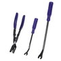 Workpro Jeu de 3 outils de retrait d'agrafes et de boucles de rivets