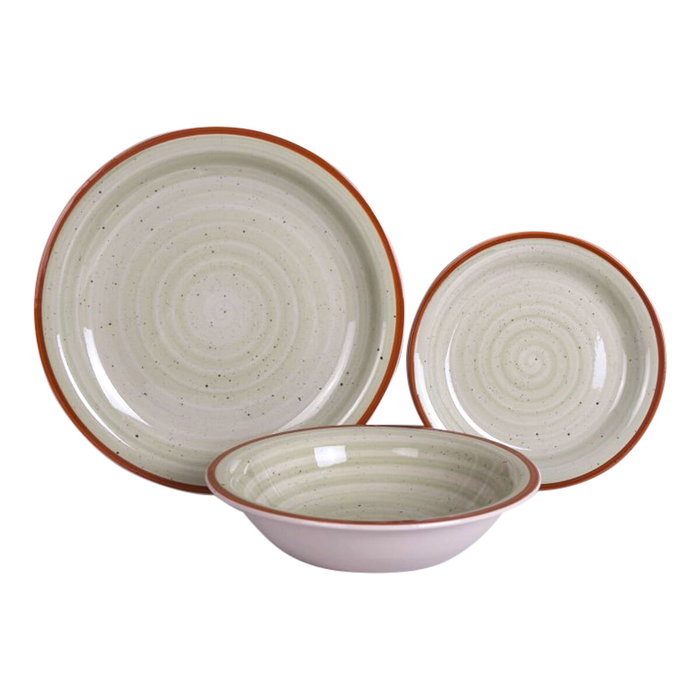 Home ESPRIT Service de Vaisselle ESPRIT Multicolore en Grès, 18 Pièces Home ESPRIT Service de Vaisselle ESPRIT Multicolore en Grès, 18 Pièces