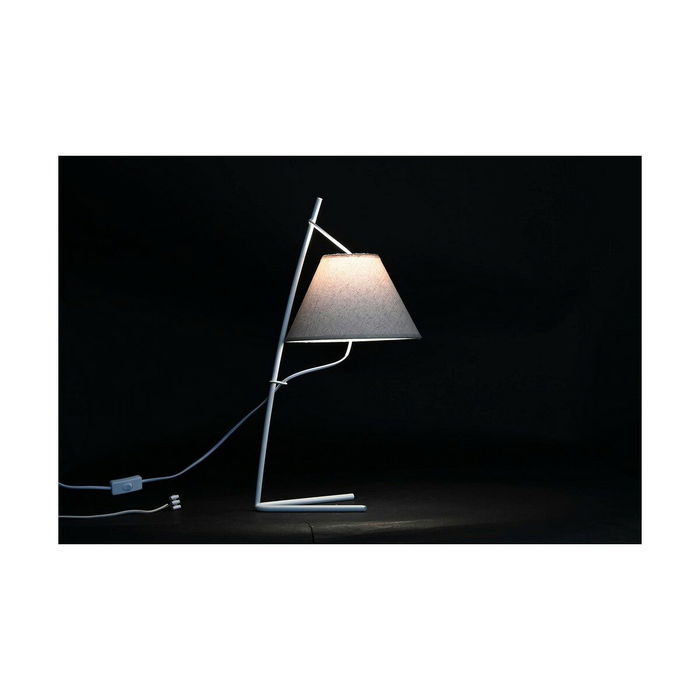 Lampe de bureau DKD Home Decor Doré Métal Lin Blanc 50 W Moderne (25 x 31 x 57 cm) (2 Unités) Lampe de bureau DKD Home Decor Doré Métal Lin Blanc 50 W Moderne (25 x 31 x 57 cm) (2 Unités)