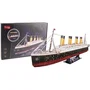 Explora Puzzle 3D Lumineux Bateau Titanic à Construire, 266 Pièces pour Enfants à Partir de 8 Ans, Cadeau Éducatif et Créatif