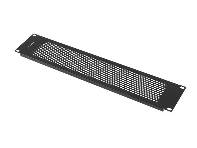 Lanberg PF2U19IN Panneau Ciego Perforado 2U pour Rack 19 Pouces Noir - Lot de 2 Lanberg PF2U19IN Panneau Ciego Perforado 2U pour Rack 19 Pouces Noir - Lot de 2