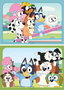 Ravensburger - Puzzle 2 en 1 Bluey - 2 Puzzles de 12 Pièces - À Partir de 36 Mois - Version Multilingue (Français, Anglais, Allemand, Espagnol, Italien, Néerlandais)