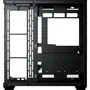 XIGMATEK Aqua V AIR - Boîtier PC ATX Cubique Panoramique en Verre Trempé Noir avec Ventilateurs ARGB, Ports USB 3.0 et Type-C