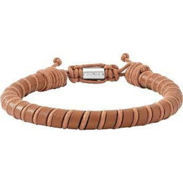 Police PJ26486BLC.03 Bracelet en cuir marron pour homme