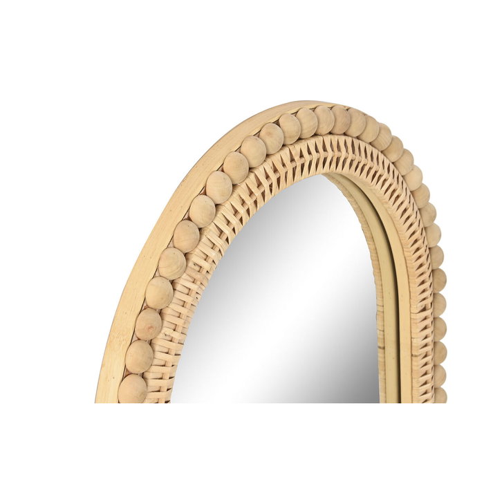 Miroir mural Home ESPRIT Naturel Scandi 48 X 3 X 80 CM Miroir mural Home ESPRIT Naturel Scandi 48 X 3 X 80 CM