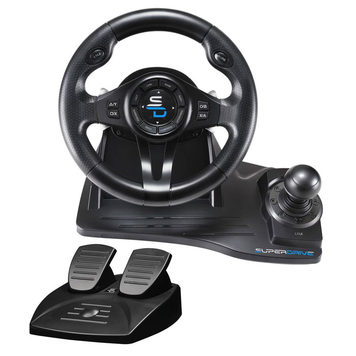 Subsonic GS550 - Volant de course avec pédalier et levier de vitesses