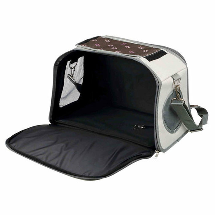 Sac pour animaux de compagnie Trixie Libby Marron Gris 25 × 27 × 42 CM
