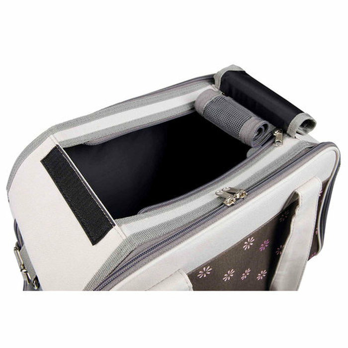 Sac pour animaux de compagnie Trixie Libby Marron Gris 25 × 27 × 42 CM