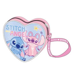Cerdá Sac en forme de cœur Stitch 15.0 x 14.0 x 4.0 cm pour enfant (36 mois), rose