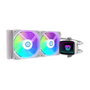 Hiditec Kit de Refroidissement Liquide LQ240 ARGB Blanc, 240mm, Ventilateurs 120mm, Compatible Intel/AMD
