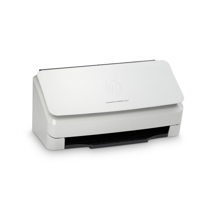 HP Scanner ScanJet Pro N4000 snw1 à alimentation automatique feuille à feuille - Numérisation recto verso jusqu'à 40 ppm / 80 ipm - Chargeur ADF 50 pages