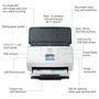 HP Scanner ScanJet Pro N4000 snw1 à alimentation automatique feuille à feuille - Numérisation recto verso jusqu'à 40 ppm / 80 ipm - Chargeur ADF 50 pages