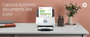 HP Scanner ScanJet Pro N4000 snw1 à alimentation automatique feuille à feuille - Numérisation recto verso jusqu'à 40 ppm / 80 ipm - Chargeur ADF 50 pages