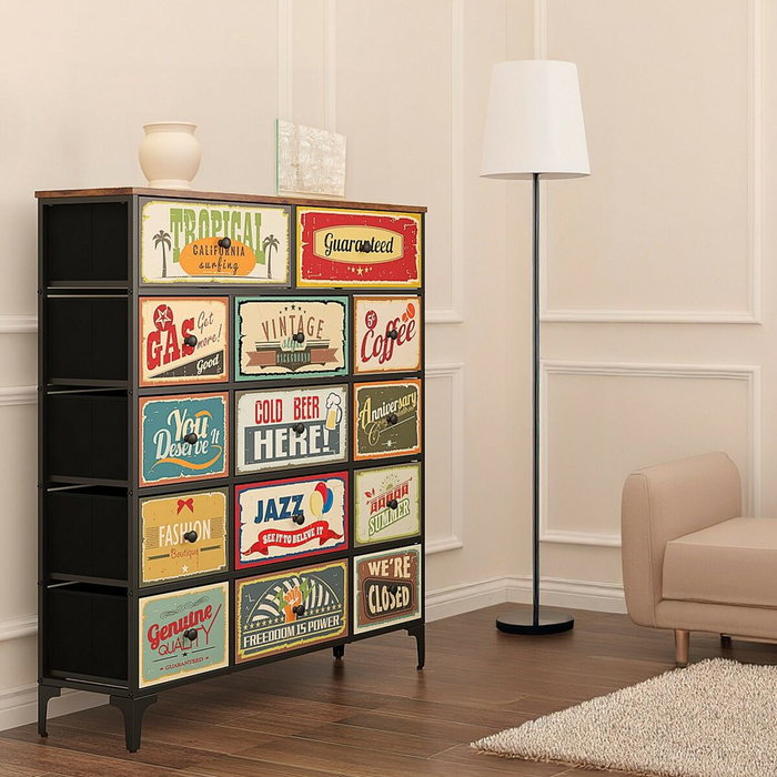 Max Home Commode Max Home Vintage 103 x 119 x 30 cm Max Home Commode Max Home Vintage 103 x 119 x 30 cm