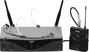 AKG Système Micro HF UHF Headworn B1 avec Récepteur Diadema et Petaca
