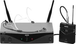 AKG Système Micro HF UHF Headworn B1 avec Récepteur Diadema et Petaca