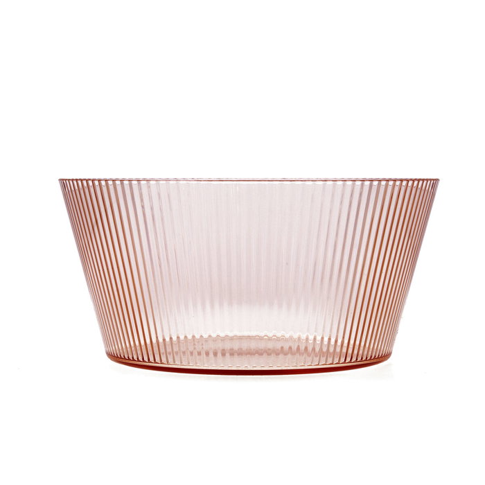 Quid Saladier Sunset Coral Corail Plastique Ø 25 cm (12 Unités) inevitable Quid Saladier Sunset Coral Corail Plastique Ø 25 cm (12 Unités) inevitable