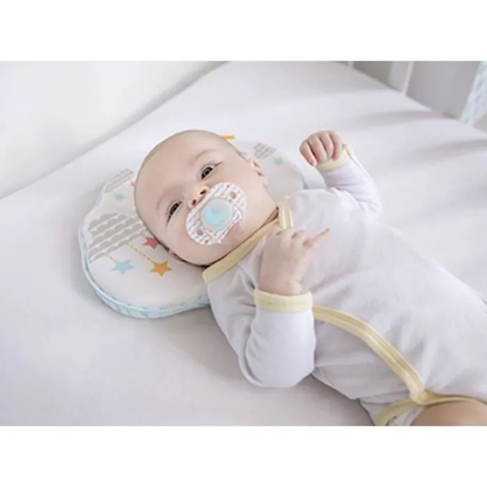 Badabulle Coussin Nuvola Anti-Plagiocéphalie pour Bébé, Blanc