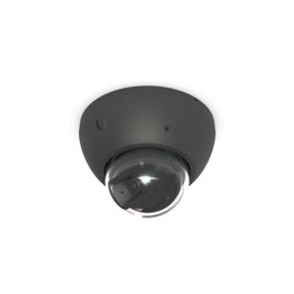 Ubiquiti UVC-AI-Dome-B Caméra dôme extérieure 4K (8MP) résistante aux intempéries avec vision nocturne IR 40m, IA reconnaissance faciale et plaques, PoE