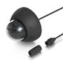 Ubiquiti UVC-AI-Dome-B Caméra dôme extérieure 4K (8MP) résistante aux intempéries avec vision nocturne IR 40m, IA reconnaissance faciale et plaques, PoE