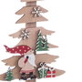BigBuy Home Sapin de Noël Multicouleur en Bois