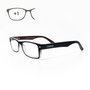EL CHARRO Lunettes de lecture Kansas Bleu foncé / Rouge +1,0