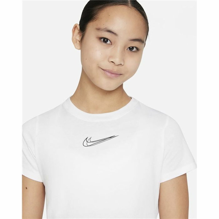 T shirt à manches courtes Enfant Nike Sportswear Blanc