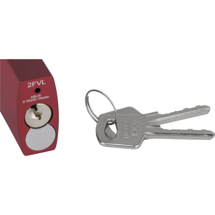 Abus Love 72/40 Lock Look 1 SL 6 Rouge/Argent Abus Love 72/40 Lock Look 1 SL 6 Rouge/Argent