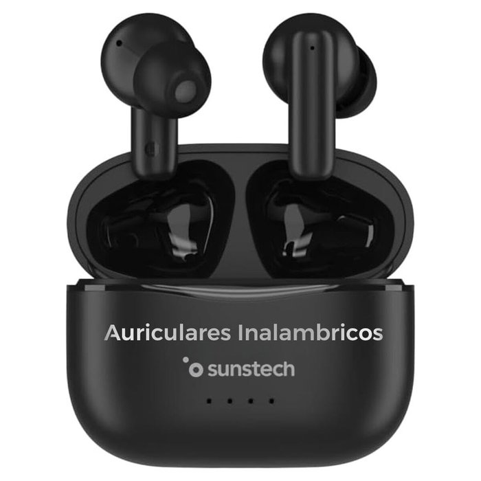 Oreillette Bluetooth Sunstech WAVEPODSONEBK Noir