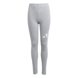 Leggings de Sport pour Enfants Adidas Essentials Big Logo Gris Rose 48
