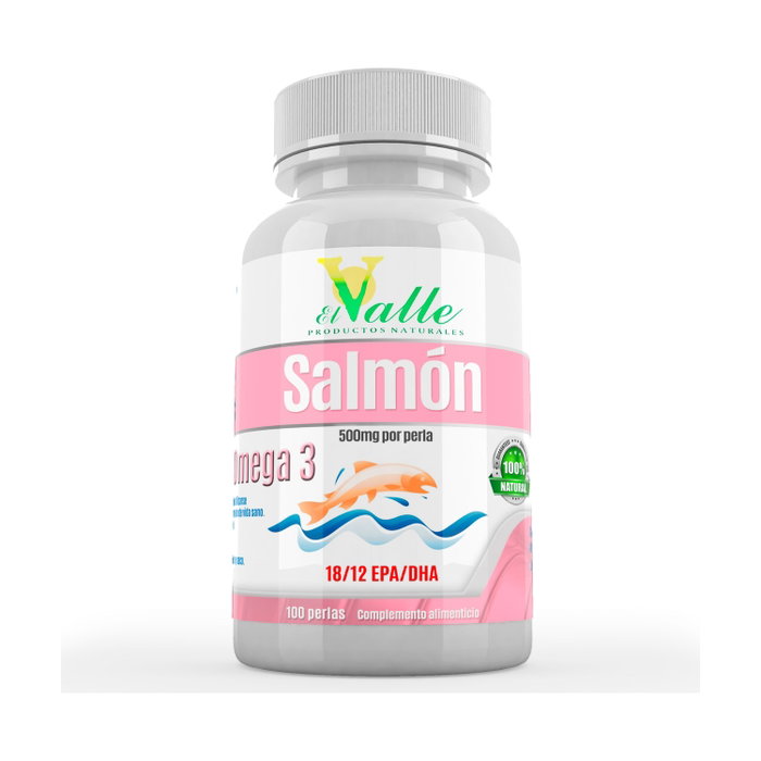 EL VALLE Huile de Saumon Omega 3 100 perles