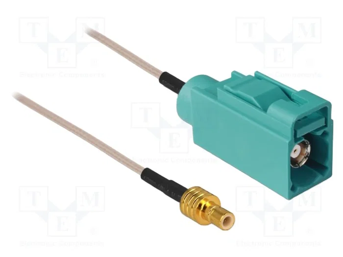 DELOCK Câble coaxial RG316 Fakra Z femelles vers SMB mâle, 5m DELOCK Câble coaxial RG316 Fakra Z femelles vers SMB mâle, 5m
