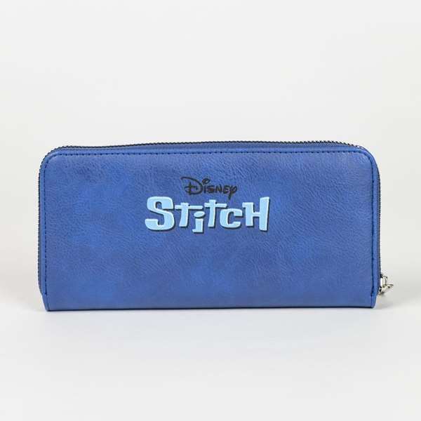 Cerdá Porte-cartes billetero Stitch - Portefeuille Disney 19.0 x 10.0 x 2.5 cm - Âge 3 ans et plus - Bleu
