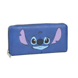 Cerdá Porte-cartes billetero Stitch - Portefeuille Disney 19.0 x 10.0 x 2.5 cm - Âge 3 ans et plus - Bleu
